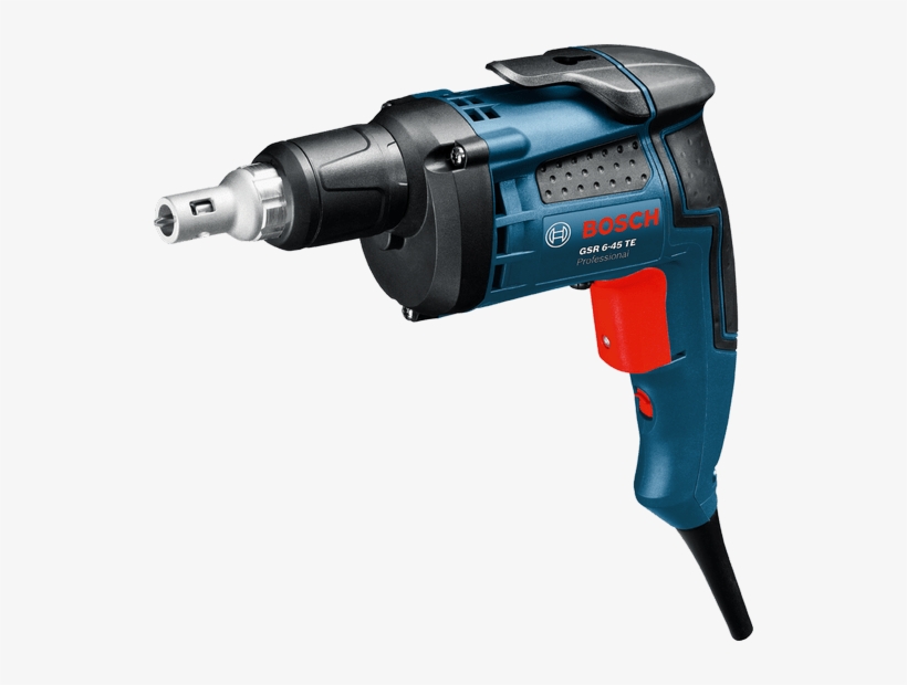 Drywall Screwdriver Gsr 6 45 Te 84450 Png - Screw Gun Bosch, transparent png download