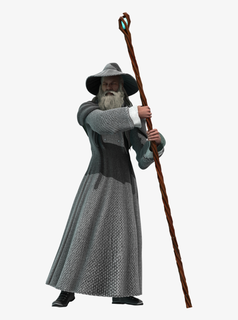 Gandalf Grey Wizard By Avmorgan-d7symom - Drawing, transparent png download