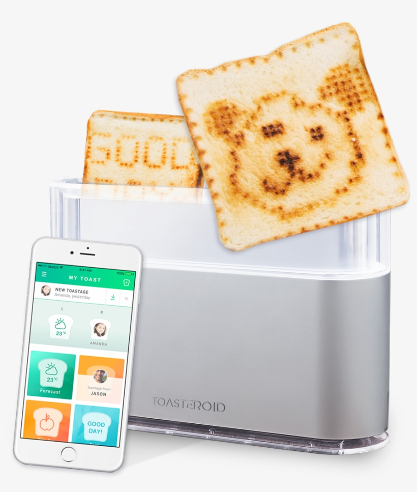 The First Smart Toaster That Can Be Connected To An - Smart Toaster, transparent png download