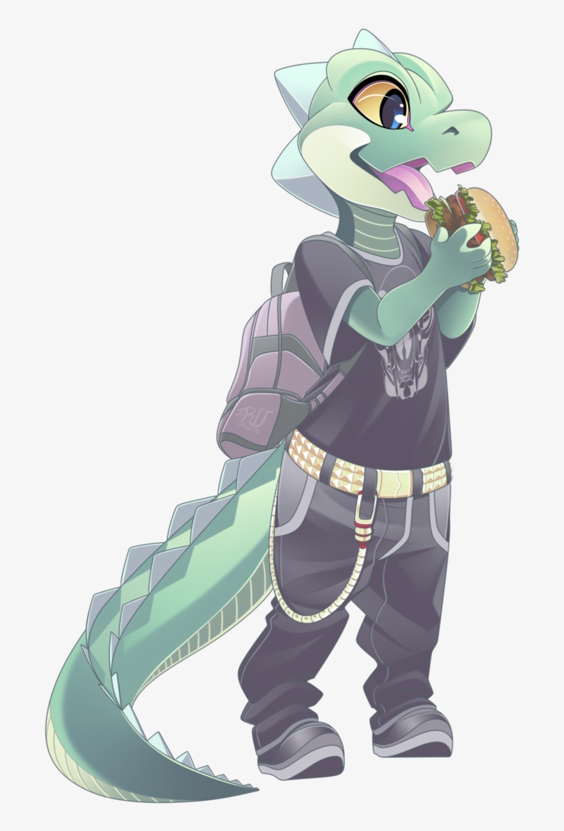 Nom Nom Gator - Anime Alligator Transparent, transparent png download