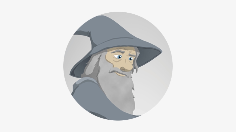 Realistic Humanoid Movement Speed - Gandalf Icon, transparent png download