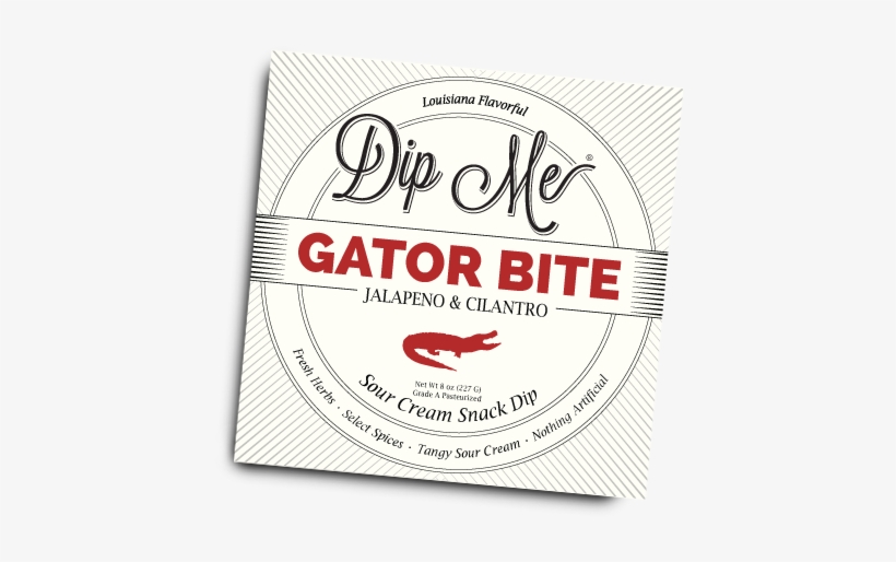 Gator Bite Dip Me Snack Dip - Snack, transparent png download