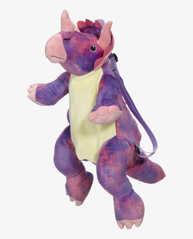 Wendy Triceratops Backpack 15" - Triceratops Backpack Pink, transparent png download