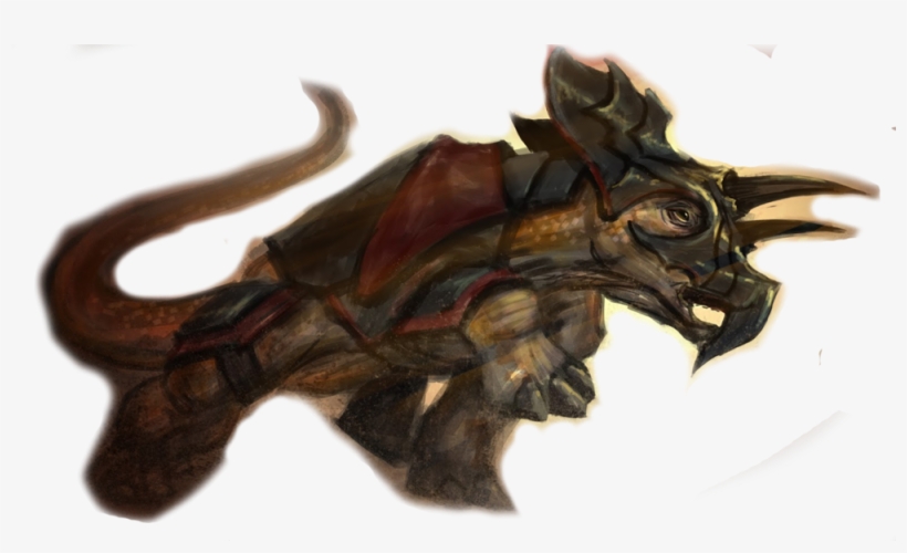 Armoured Triceratops - Triceratops Monster, transparent png download