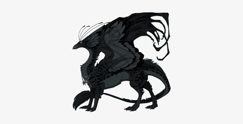 Fan Monster Shadow Dragon - Sebastian Michaelis As A Dragon, transparent png download