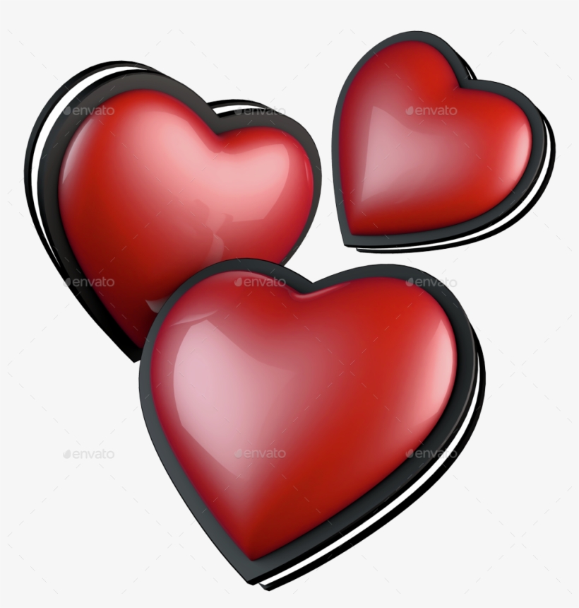 Preview Heart 1 Preview Heart 10 - Love Heart 3d Png, transparent png download