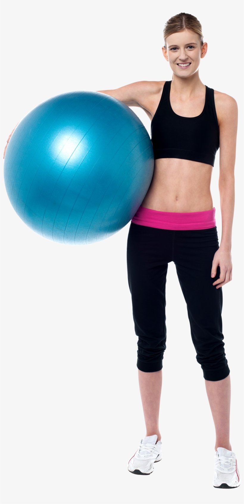 Women Exercising Png Image - Women Doing Exercise Png, transparent png download