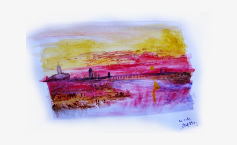 Water Colour Painting By Yukari Iwasaki, Blogger For - Painting, transparent png download