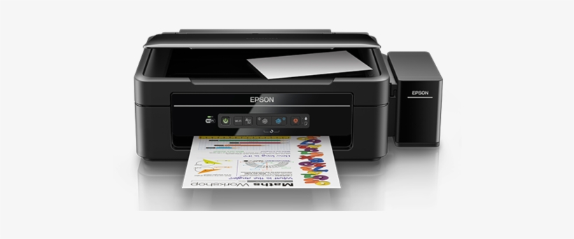 Epson Inktank Printer Model-l385 - Epson L385 Wi-fi All-in-one Ink Tank Printer, transparent png download