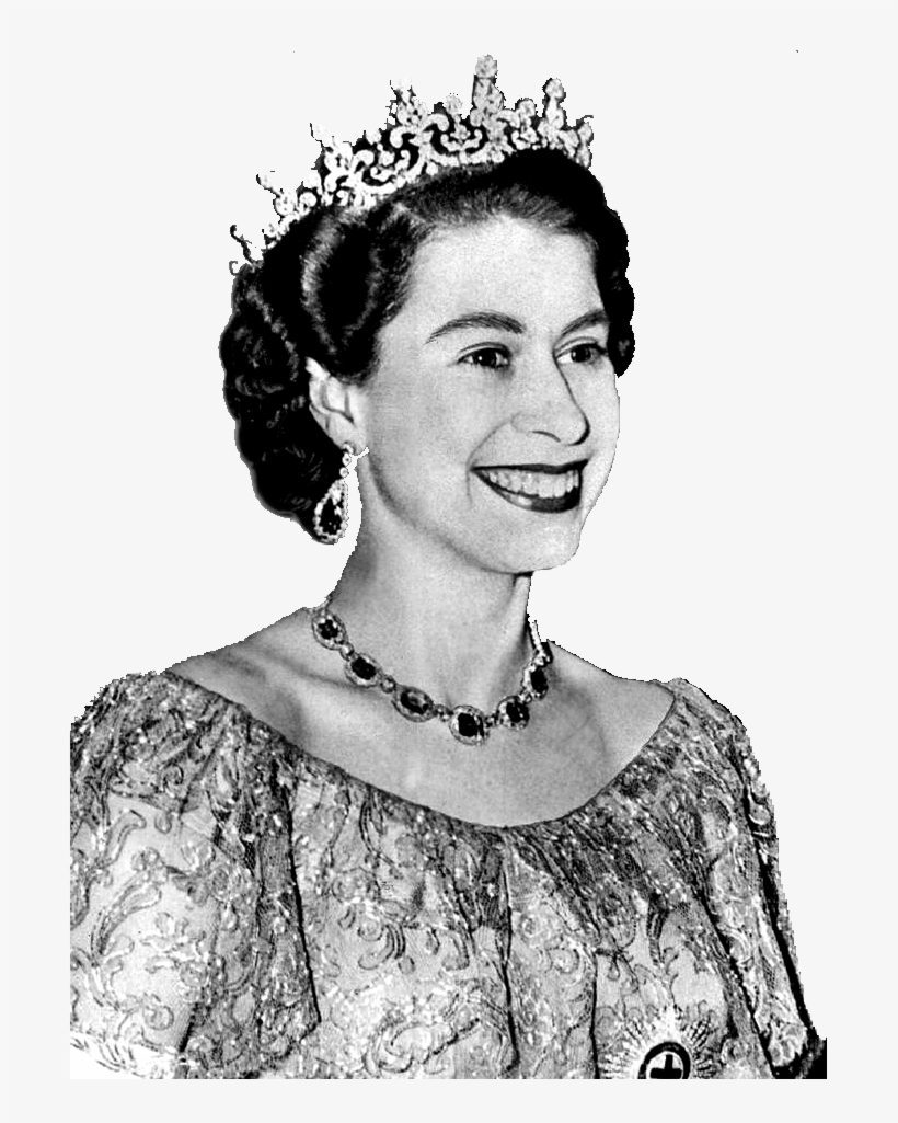Queen Elizabeth Vintage Picture - Queen Elizabeth Ii Aged 25, transparent png download