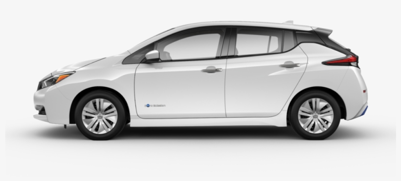 2018 Nissan Leaf Sv - 2018 Nissan Leaf White, transparent png download