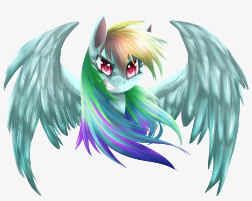 Pin By Mlp Girl Fest On Dream - Mlp Drawings Rainbow Dash, transparent png download