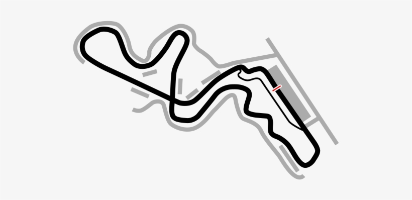 Grand Prix Track Map In Black - Japan Grand Prix Circuit, transparent png download
