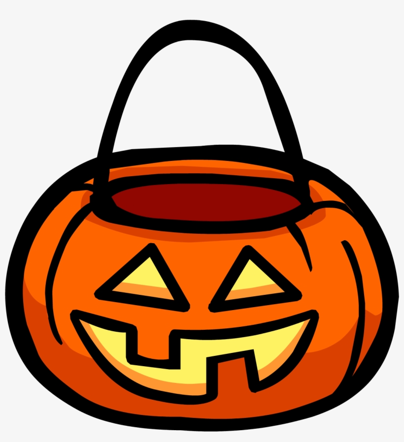 Pumpkin Basket Icon 0 - Club Penguin Pumpkin Basket, transparent png download