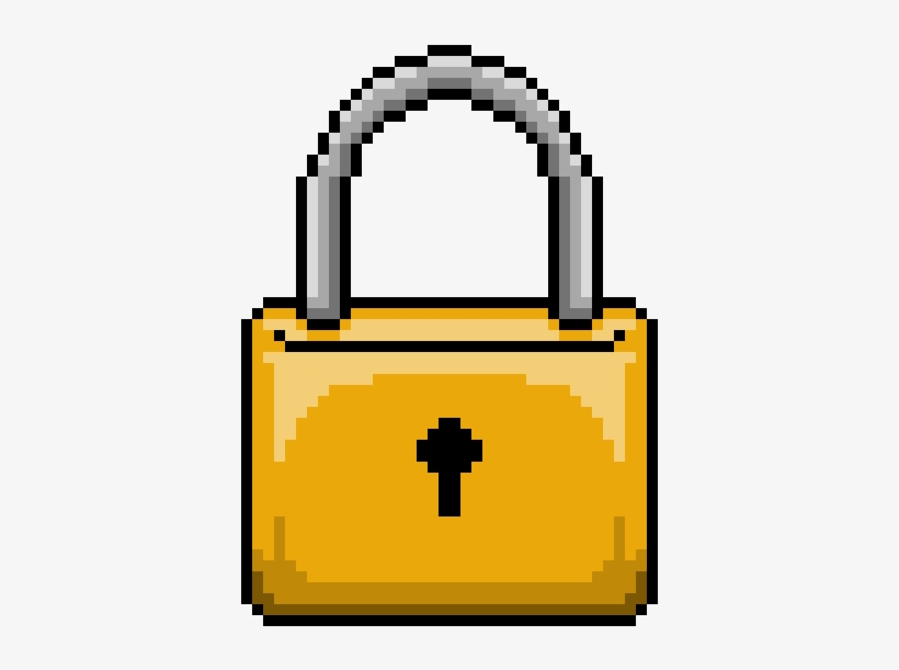 Padlock - Doki Doki Literature Club Basechibi, transparent png download
