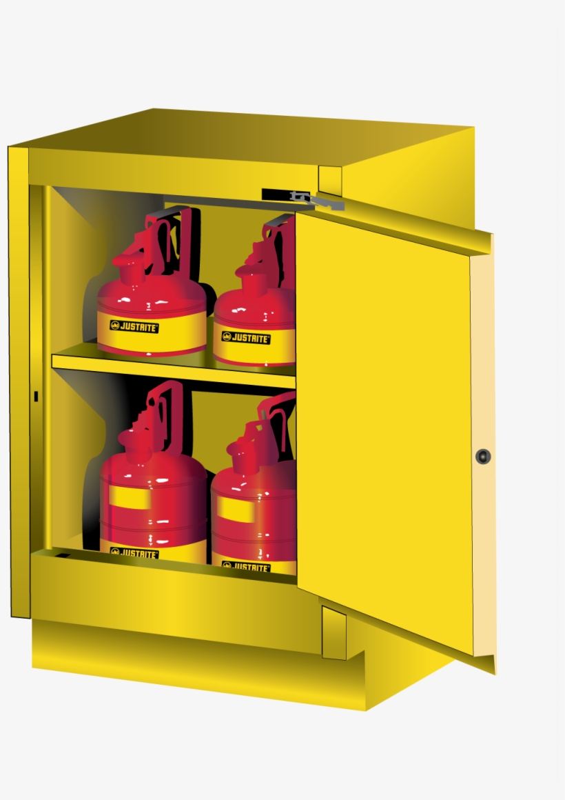 Sure Grip® Ex Under Fume Hood Solvent/flammable Liquid - Hinge, transparent png download