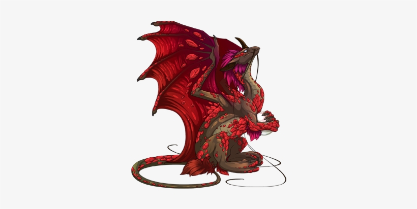 Named After My Girlfriend's Oc, A Demon Girl, My First - Angel Dragon Telephone Art, transparent png download