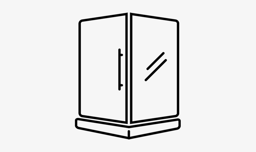 Shower Glass Icon, transparent png download