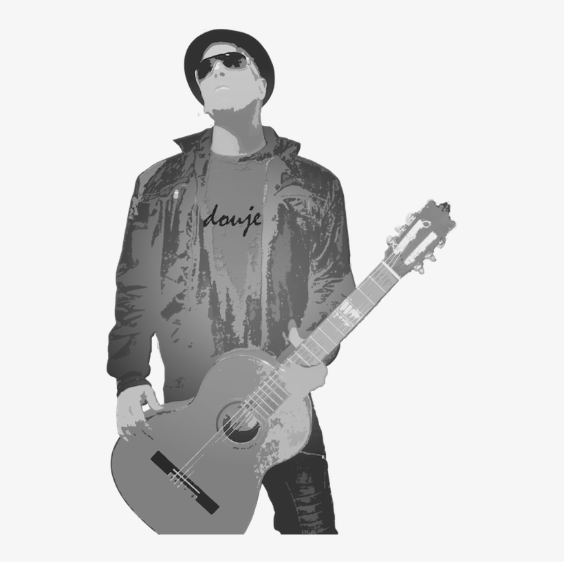 Techno Flamenco Guitarist - Guitar, transparent png download