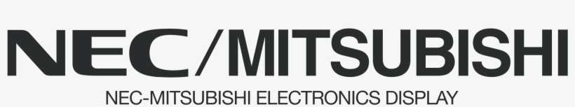 Nec Mitsubishi Logo Png Transparent - Graphics, transparent png download