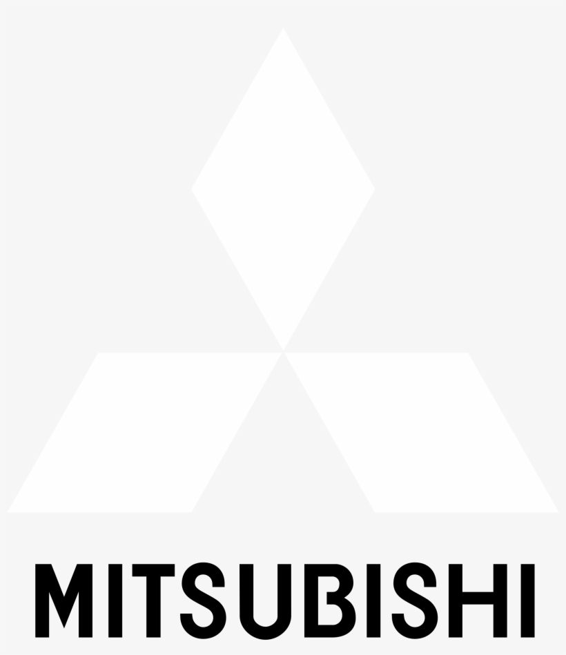 Mitsubishi Logo Black And White - Aaa Outdoor Advertising Flex Banner, Swooper / Feather, transparent png download