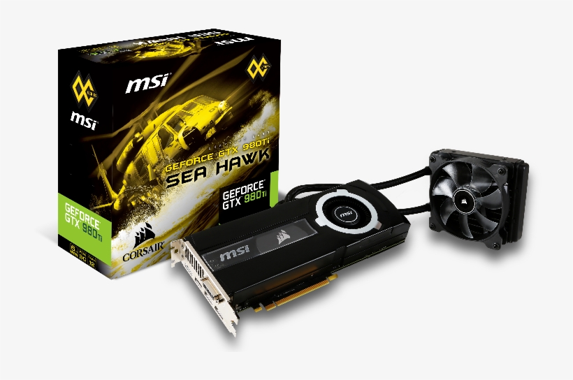 Msi Gtx980 Ti Seahawk, transparent png download