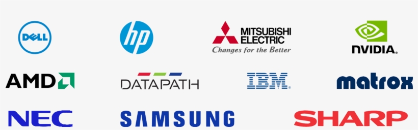 Hardware Partner Logos - Mitsubishi Lcd Projector Lamp, transparent png download