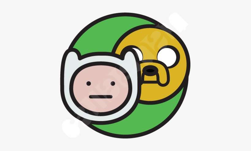 A More Contemporary But Still Iconic Cartoon Is Adventure - Finn And Jake Icon, transparent png download