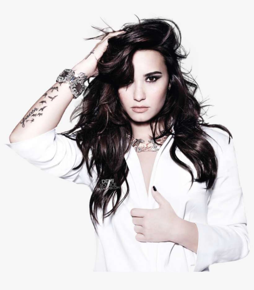 Music Stars - Demi Lovato Transparent, transparent png download
