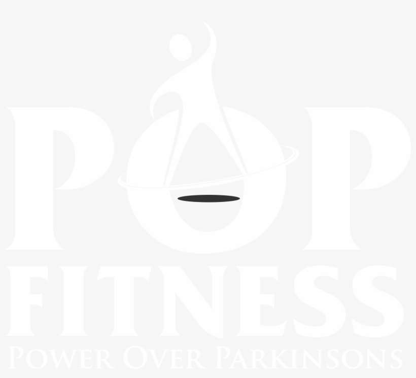 Pop Fitnes Logo Design Bw -one Color Bg Black Png - Physical Fitness, transparent png download