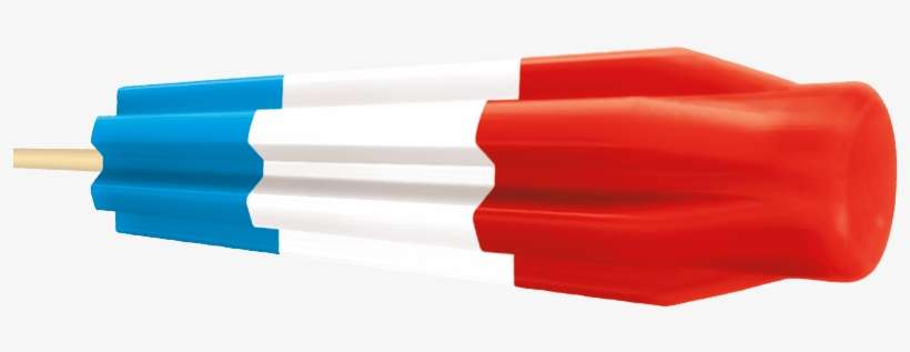 Original - Blue Bunny Bomb Pop Jr, transparent png download