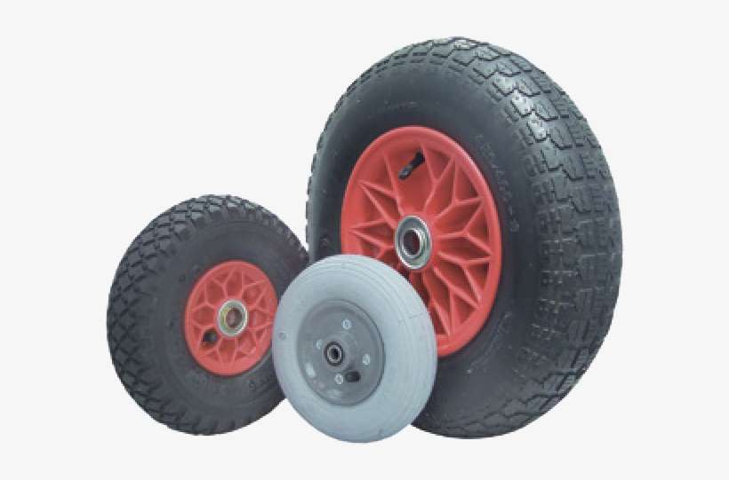 Industrial Truck Pneumatic Wheels - Wheels, transparent png download