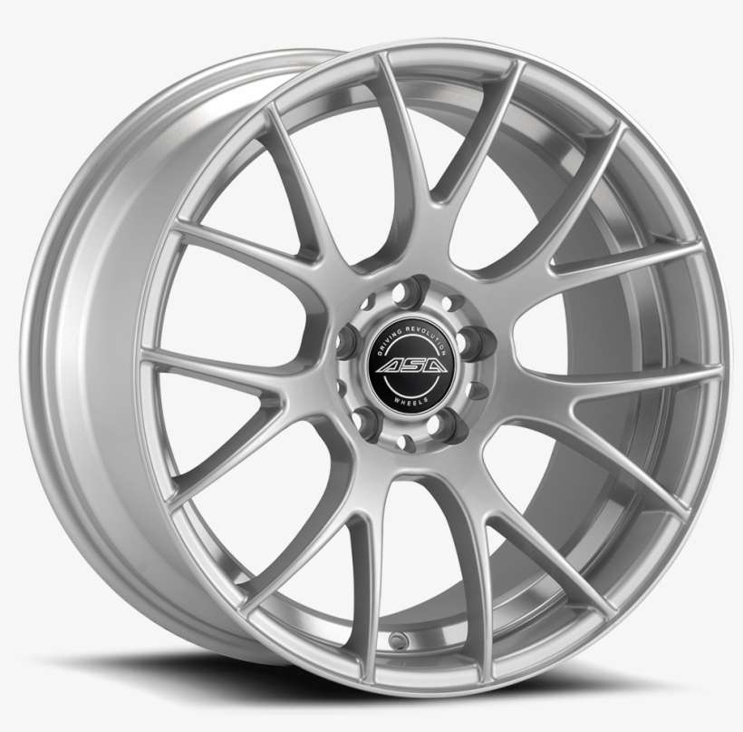 Asa Gt5 - Asa Gt5 Silver Painted Wheels, transparent png download