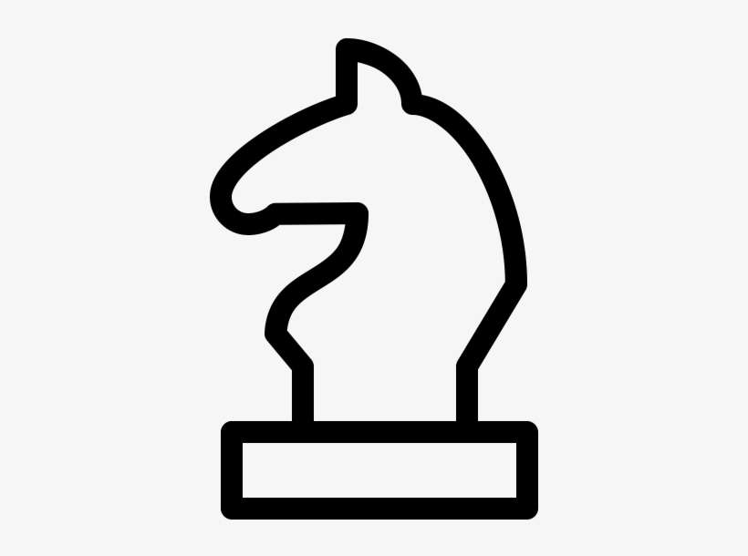 Chess Piece Rubber Stamp - Chess Piece, transparent png download