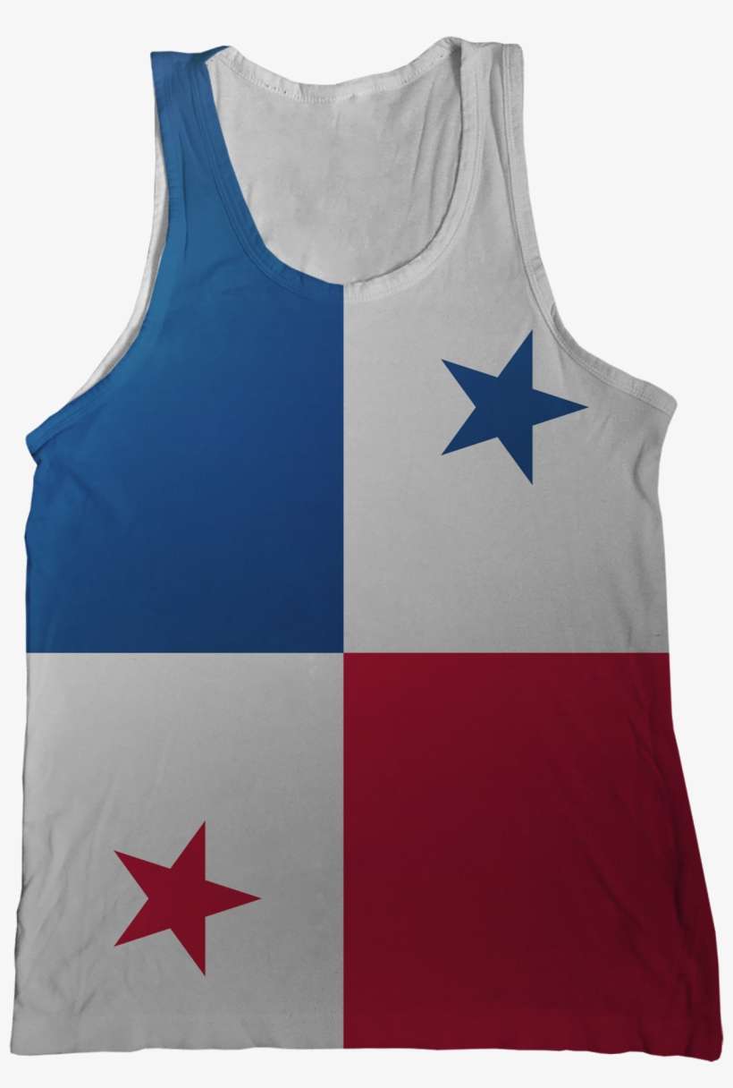 Panama Flag Tank Top - Transparent Panama Flag Png, transparent png download