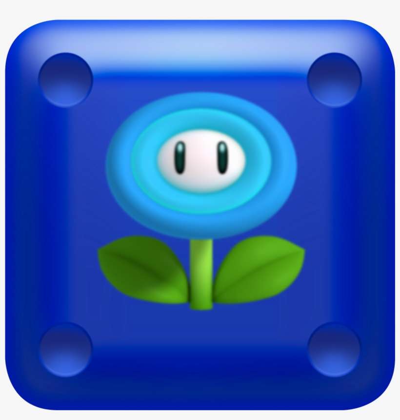Roulette Block Smwu - New Super Mario Bros Wii Roulette Block, transparent png download