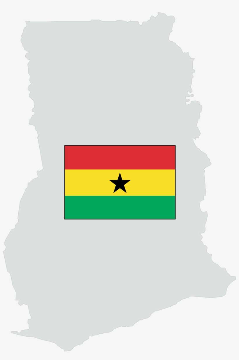 5 Co2 Metric Tons - Mapa Ghana, transparent png download