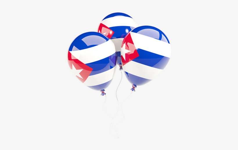 Illustration Of Flag Of Cuba - Cuba Balloons Png, transparent png download