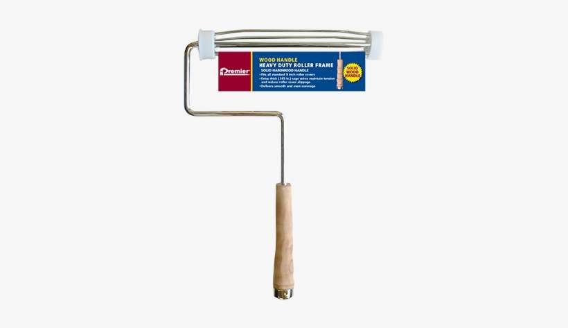 Wood Handle Roller Frame - Paint Roller Wood Handle, transparent png download