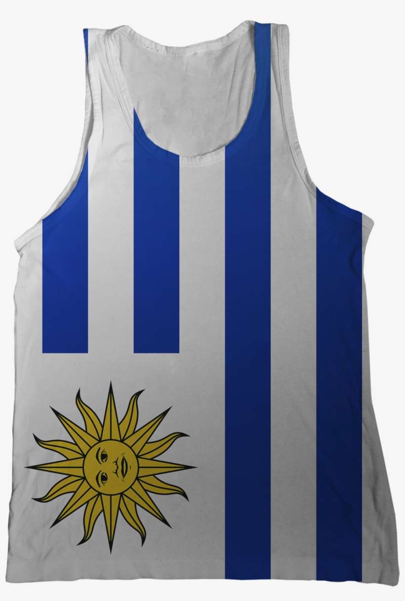 Uruguay Flag Tank Top - Sun Of May Magnet, transparent png download