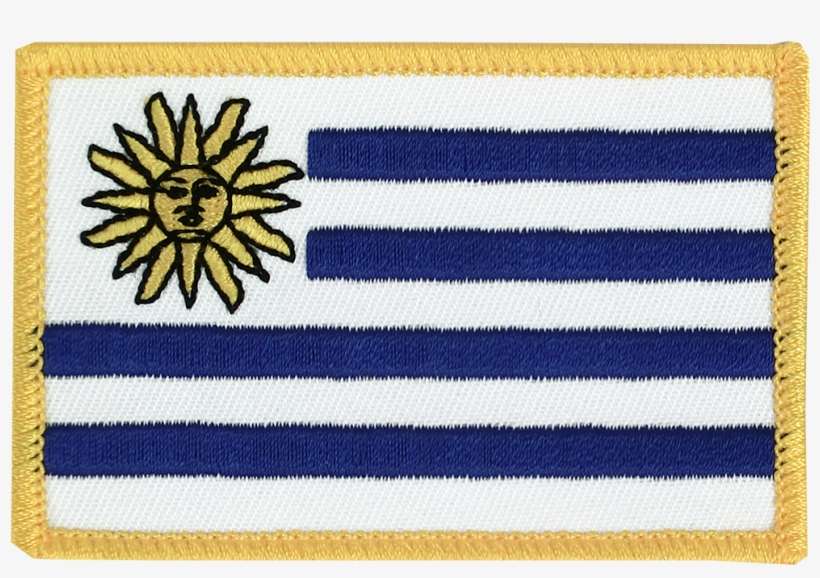 Uruguay - Flag Patch - Mat, transparent png download