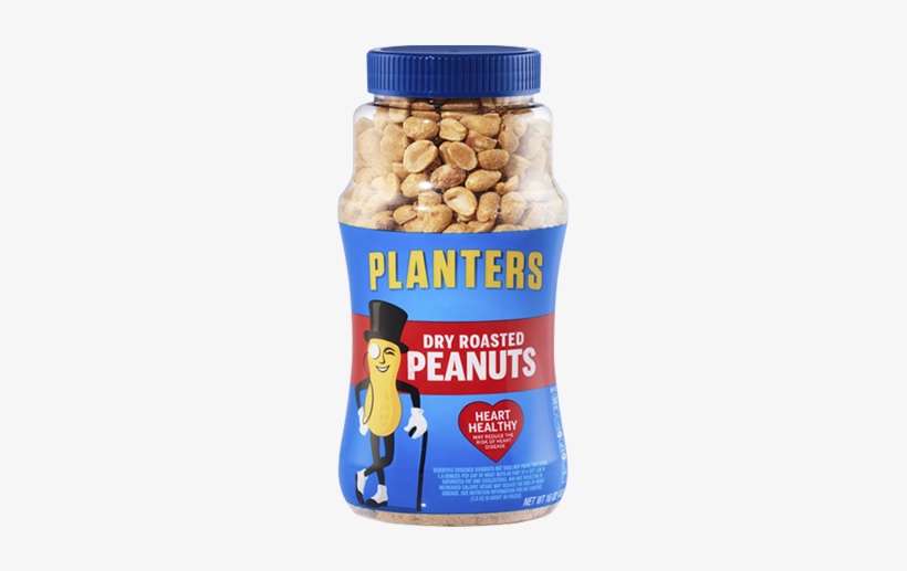 플랜터스-드라이로스트 - Planters Peanuts, Salted - 1 Oz, transparent png download