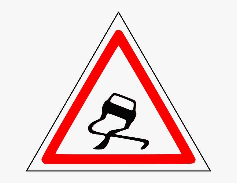Sign, Danger, Triangle, Transportation, Road, Roadsigns - Glide - Alkaloid Version - Download, transparent png download