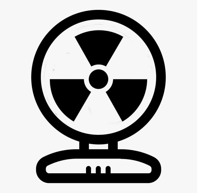 Cropped Road Signs - Radioactive Symbol, transparent png download