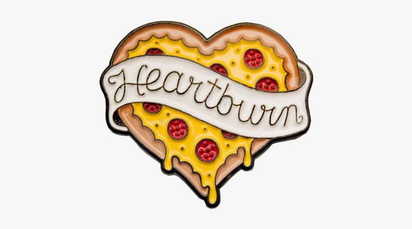 "heartburn" Enamel Pin - Enamel Pins Png, transparent png download