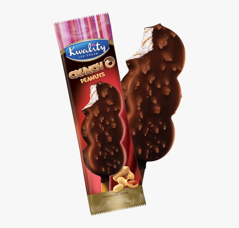 Cruncho-peanuts - Kwality Ice Cream Double Chocolate, transparent png download