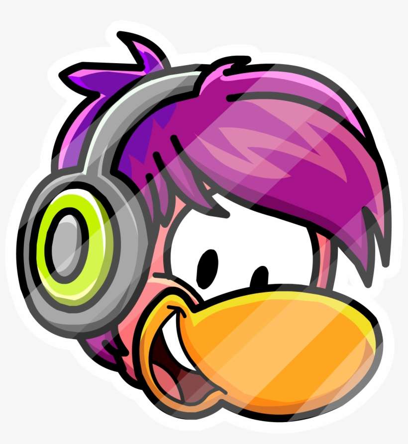 Dj K-dance Pin Icon - Club Penguin Pin, transparent png download
