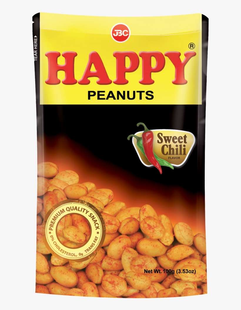 Happy Offers High Quality, Imported, Greaseless Peanuts - Happy Peanuts Sweet Chili, transparent png download