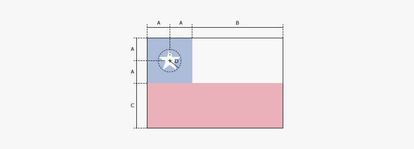 Construction Sheet - - Chile Flag Construction Sheet, transparent png download
