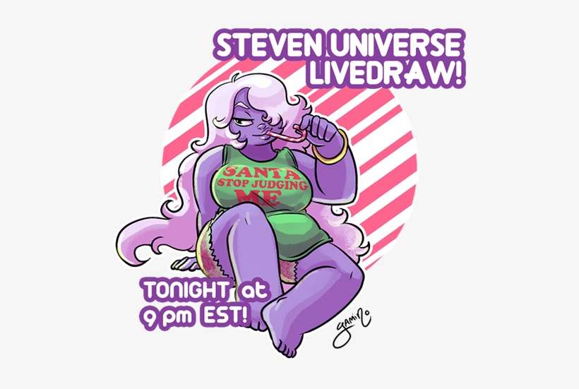 I'll Be Doing An Steven Universe Livedraw Tonight At - Doxy Amethyst, transparent png download